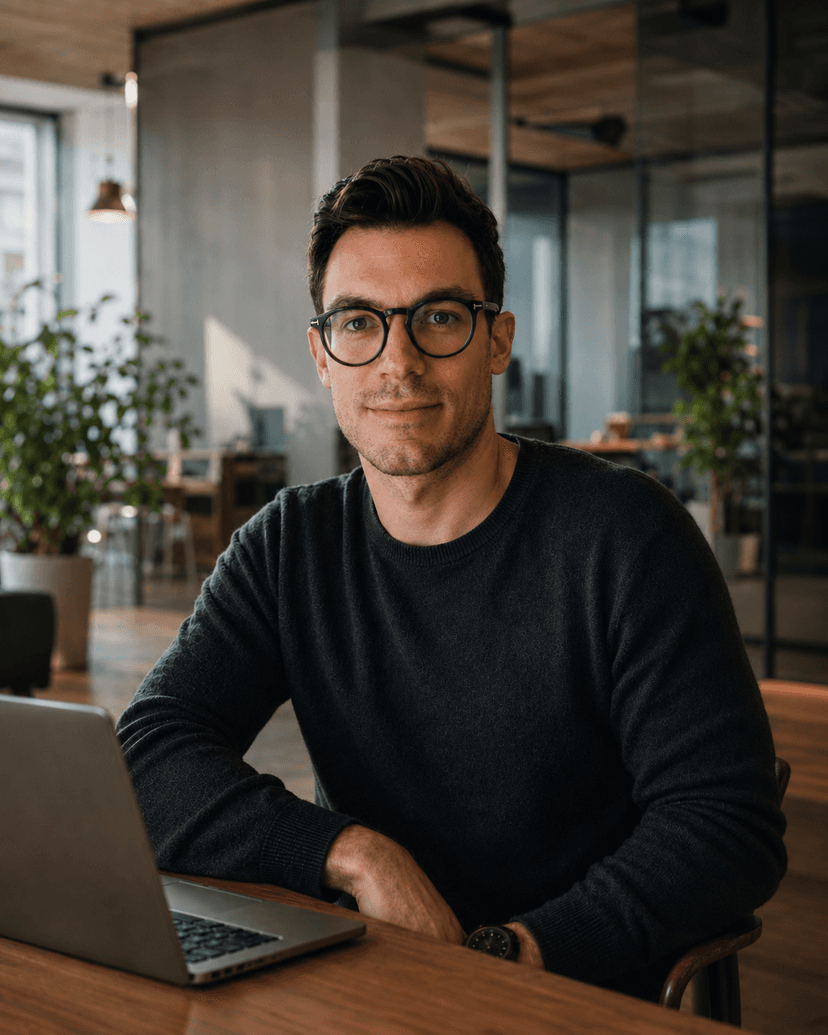 Portrait of Remo Kyburz, fractional CFO and startup investor